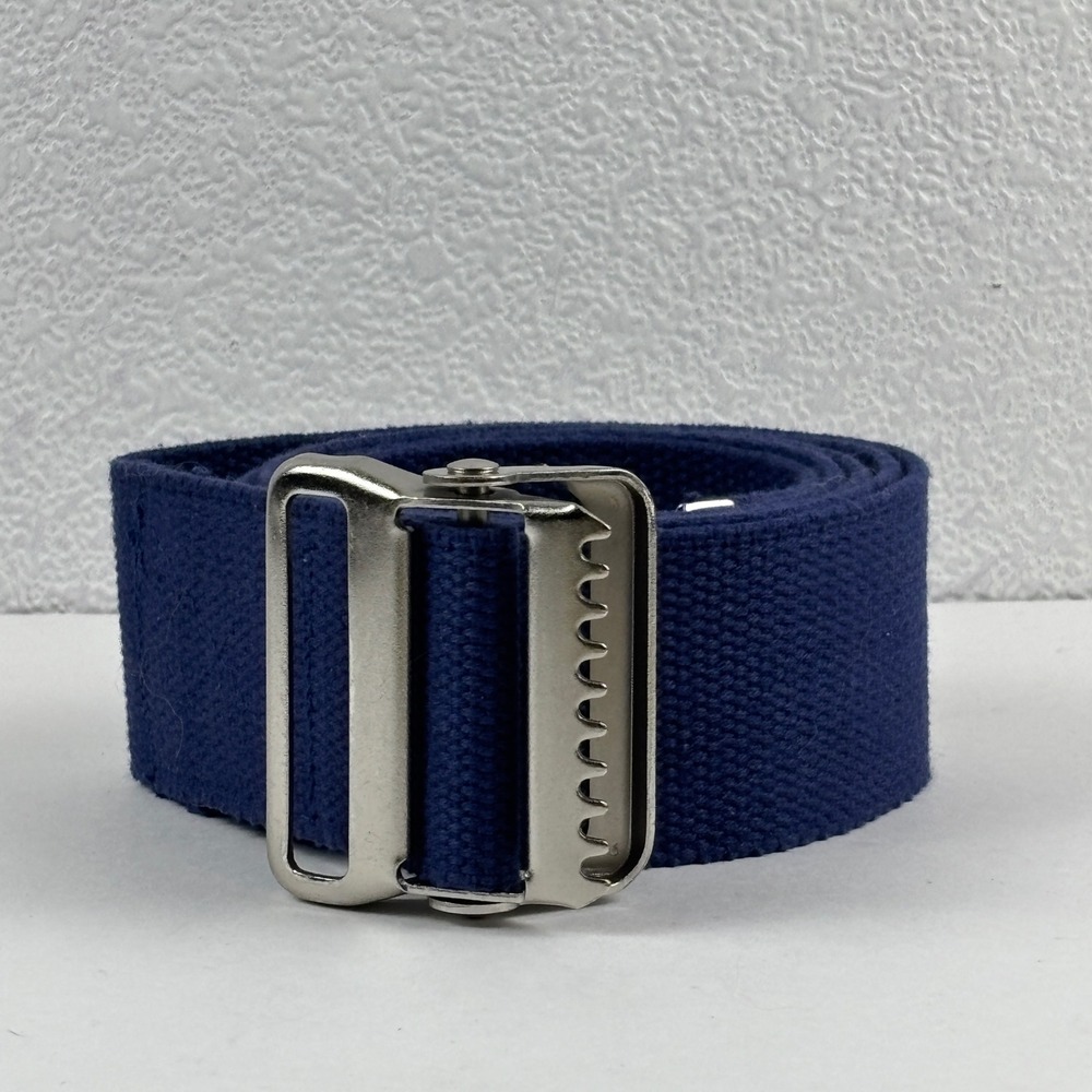 Medline Gait Belt Unisex 54 Inch Blue Medical Transfer Belt MDT828203BLU